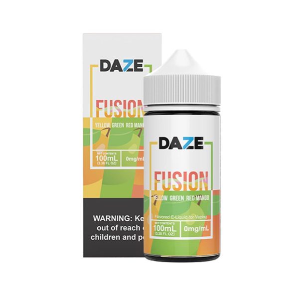 7Daze Fusion Yellow Green Red Mango