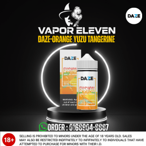 7Daze Fusion Orange Yuzu Tangerine