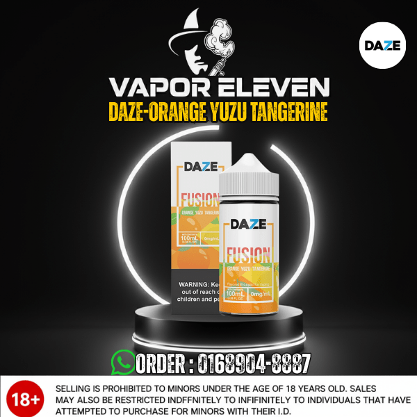 268 7Daze Fusion Orange Yuzu Tangerine - Image 1