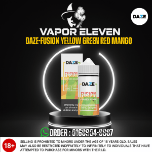 7Daze Fusion Yellow Green Red Mango ICED