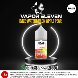 DAZE FUSION WATERMELON APPLE PEAR SALTNIC