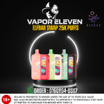Original ELFBAR Swap 25K Puffs Disposable Vape Full Kit and Replacement Cartridge available at Vapor Eleven Bangladesh.